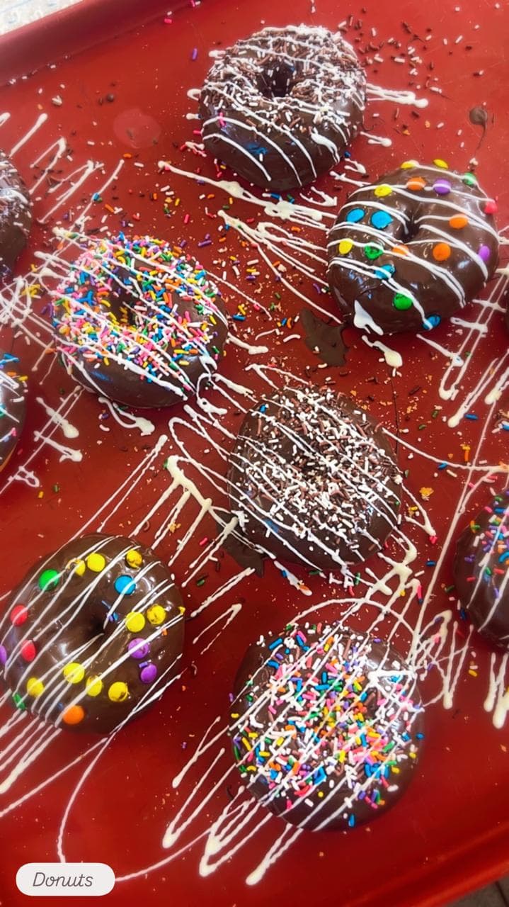 Donuts da padaria do Super DEMA